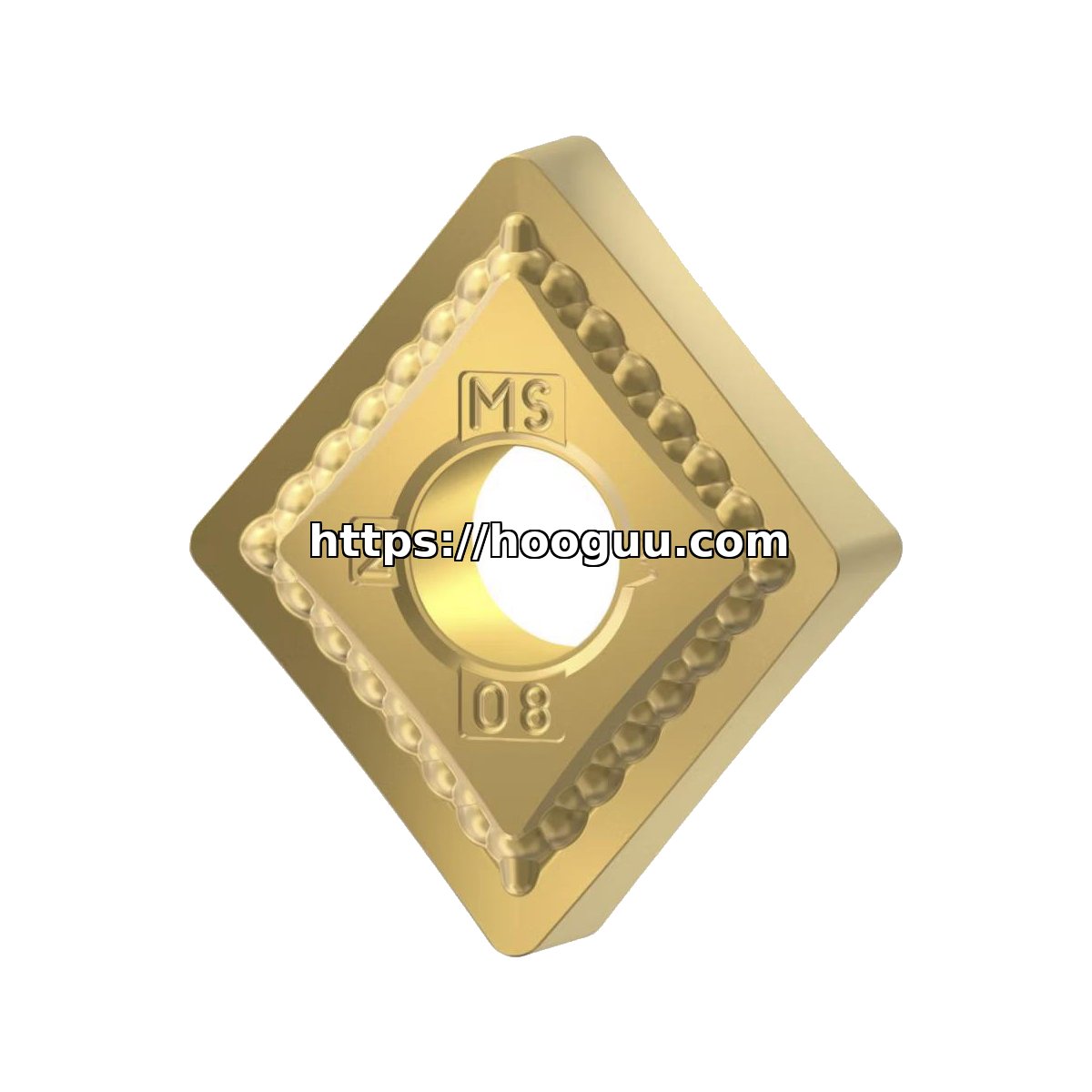 Original Kennametal CNMG431MS Carbide Turning Insert - Diamond 80° KCU10B CNMG431MS KCU10B