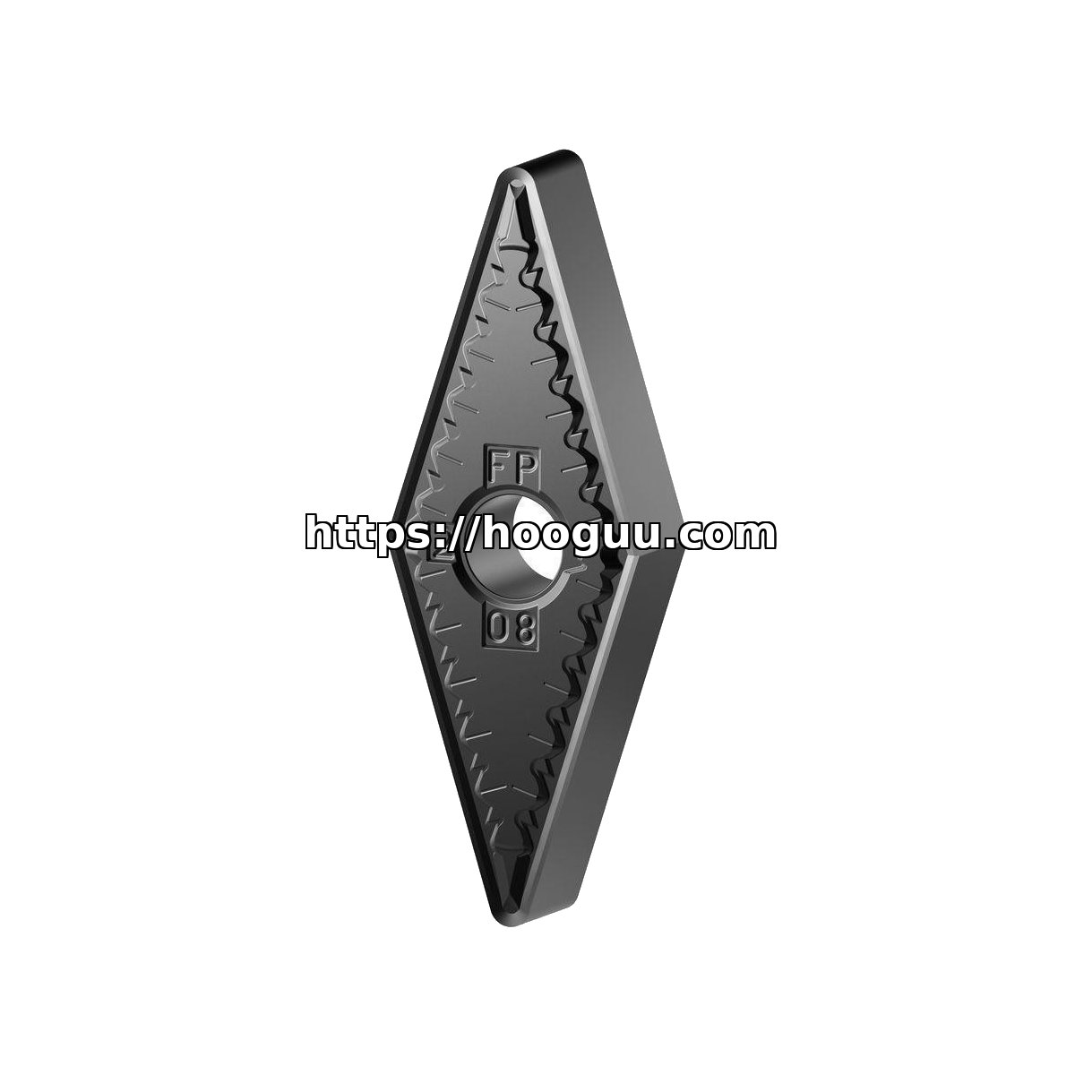 Original Kennametal VNMG332FP Carbide Turning Insert - Diamond 35° | Steel & More KCU10B VNMG332FP KCU10B