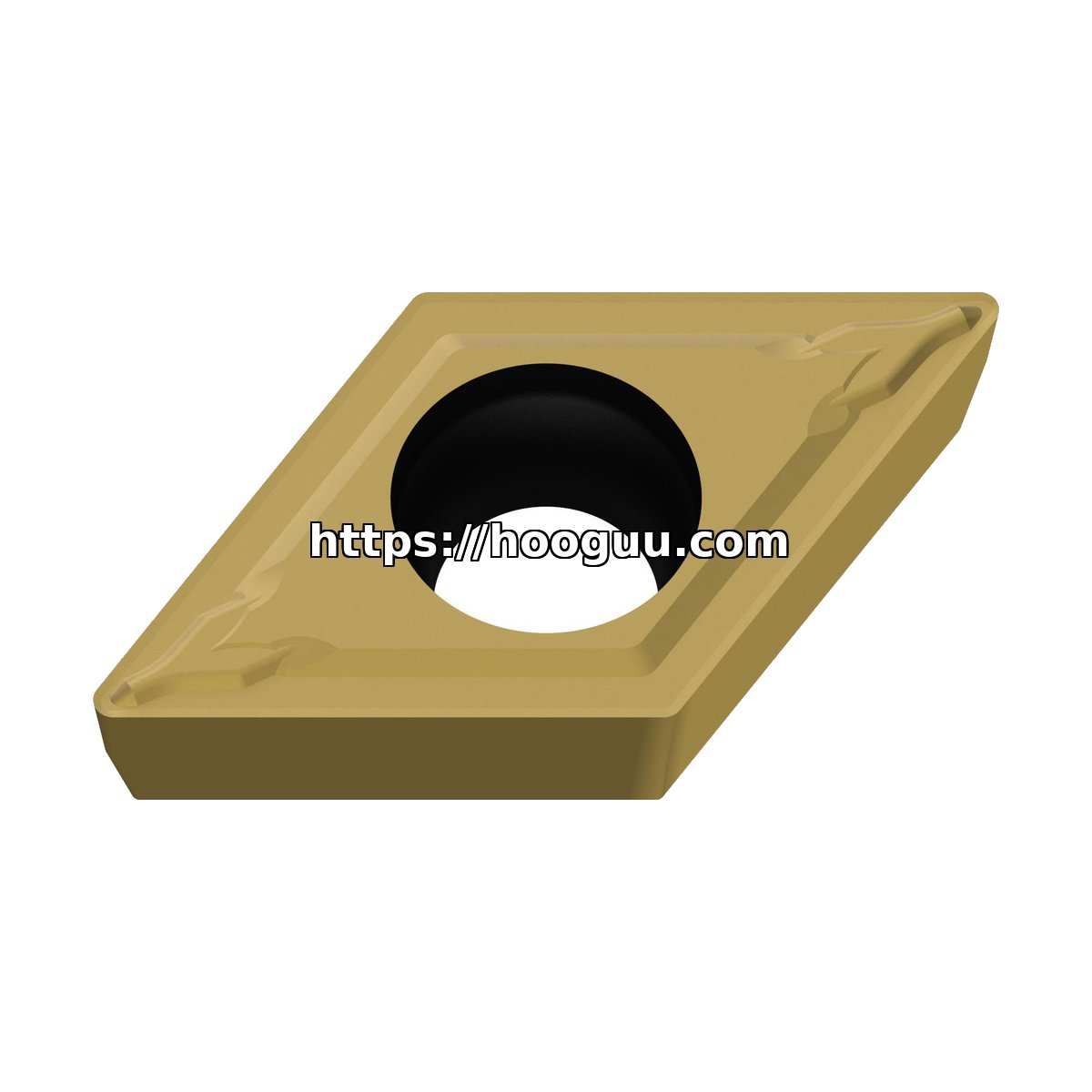 Original Mitsubishi DCMT32.51LP MC6125 Carbide Turning Insert - Diamond 55° | Steel, Cast Iron