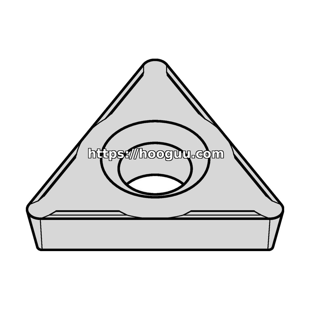 Original Kennametal TPHH2151 Carbide Turning Insert - Triangle KCU10B TPHH2151 KCU10B