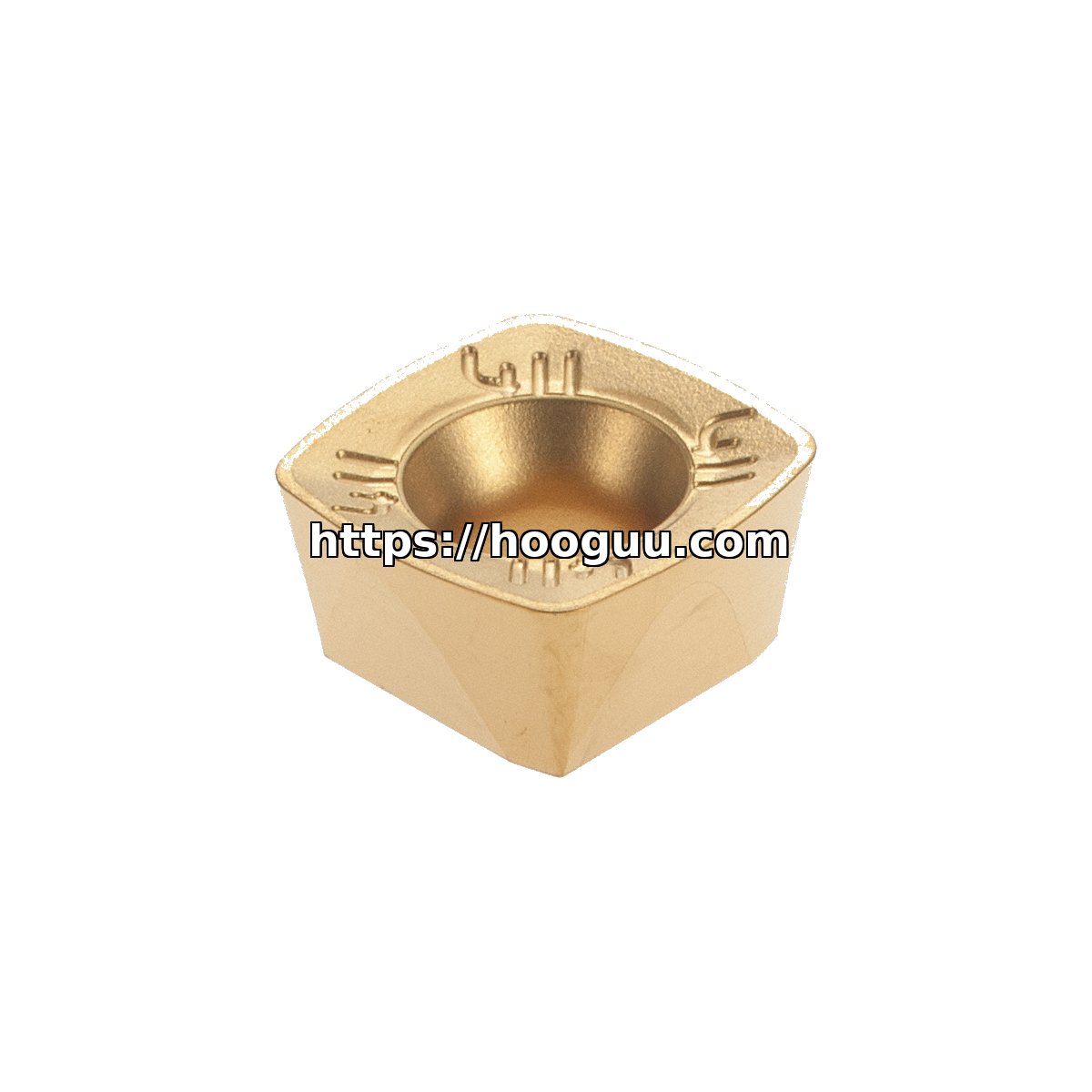 Original Kennametal XDLT090412ERD411 X500 Carbide Milling Insert | Steel, Stainless Steel