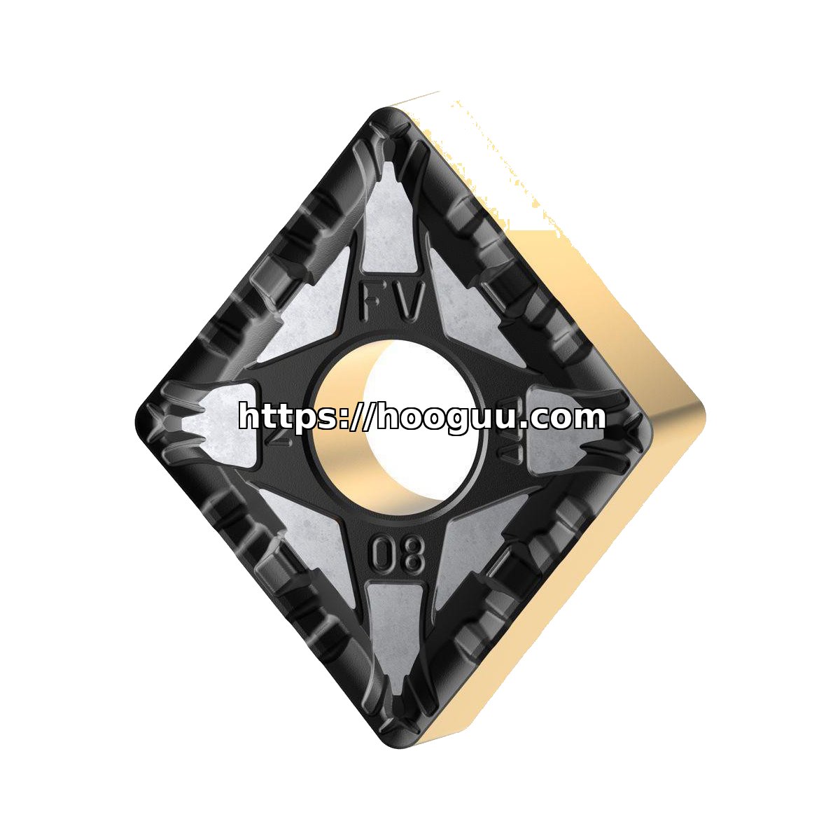 Original Kennametal CNMG433FV Carbide Turning Insert - Diamond 80° | Steel, Cast Iron KCP25C CNMG433FV KCP25C