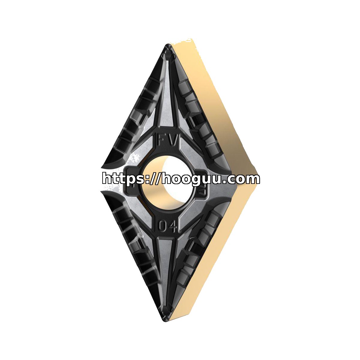 Original Kennametal DNMG442FV Carbide Turning Insert - Diamond 55° | Steel KCP25C DNMG442FV KCP25C