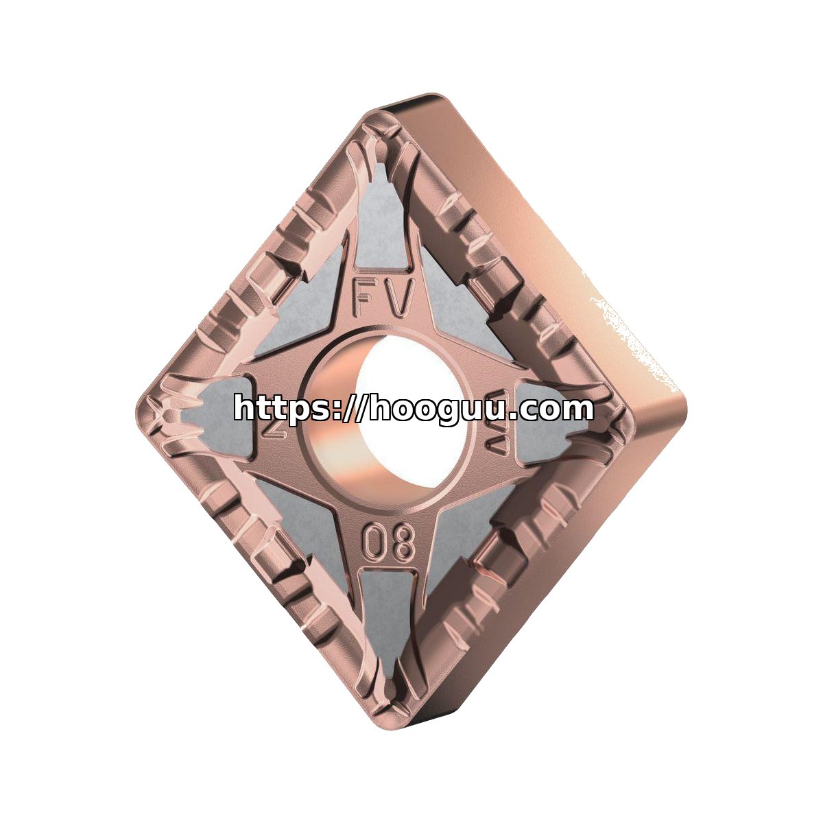 Original Kennametal CNMG431FV Carbide Turning Insert - Diamond 80° KCP10B CNMG431FV KCP10B