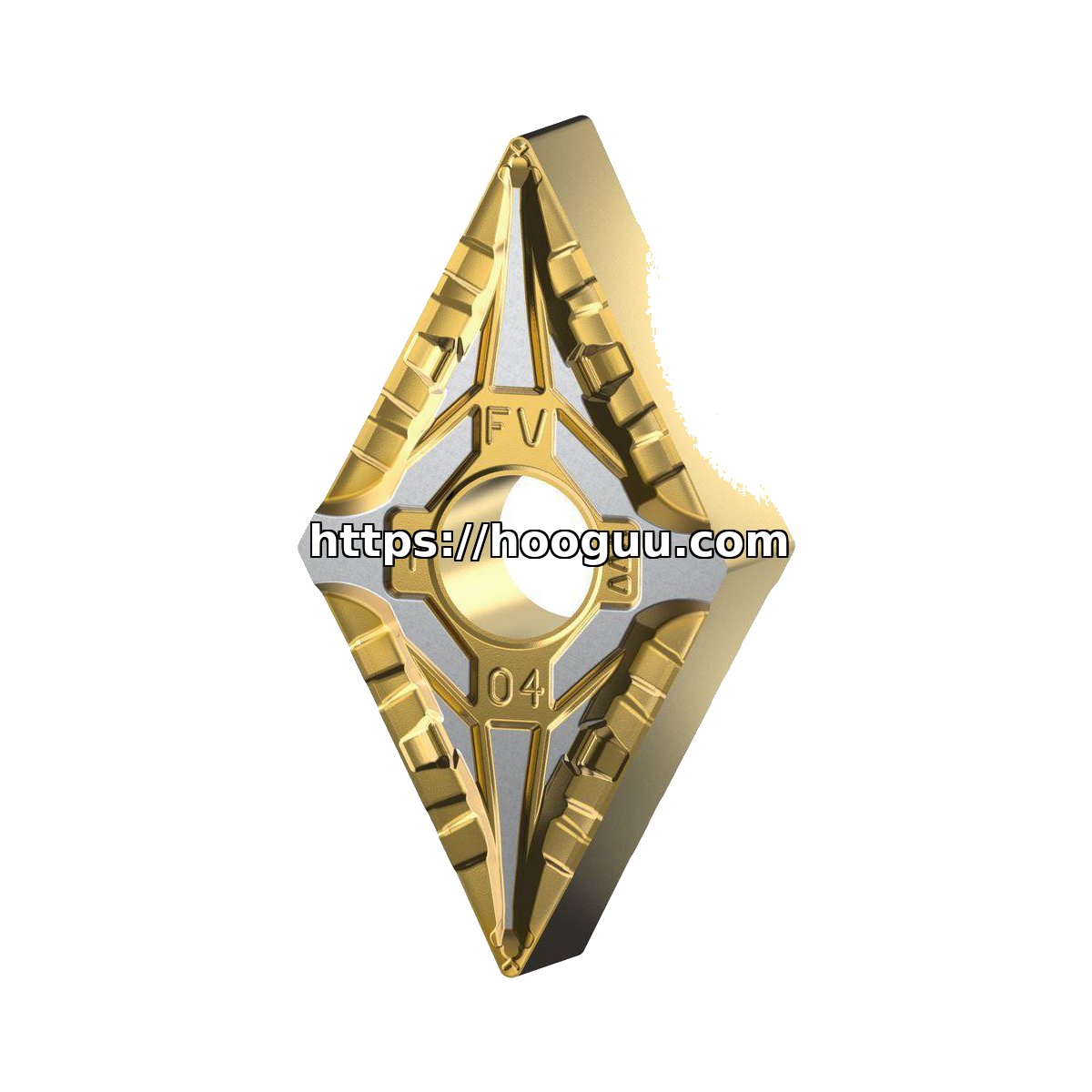 Original Kennametal DNMG433FV Carbide Turning Insert - Diamond 55° KTP10 DNMG433FV KTP10
