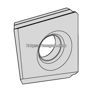 Original Kennametal D2FIX150505RFN Carbide Turning Insert - Diamond 55° KCU10B D2FIX150505RFN KCU10B