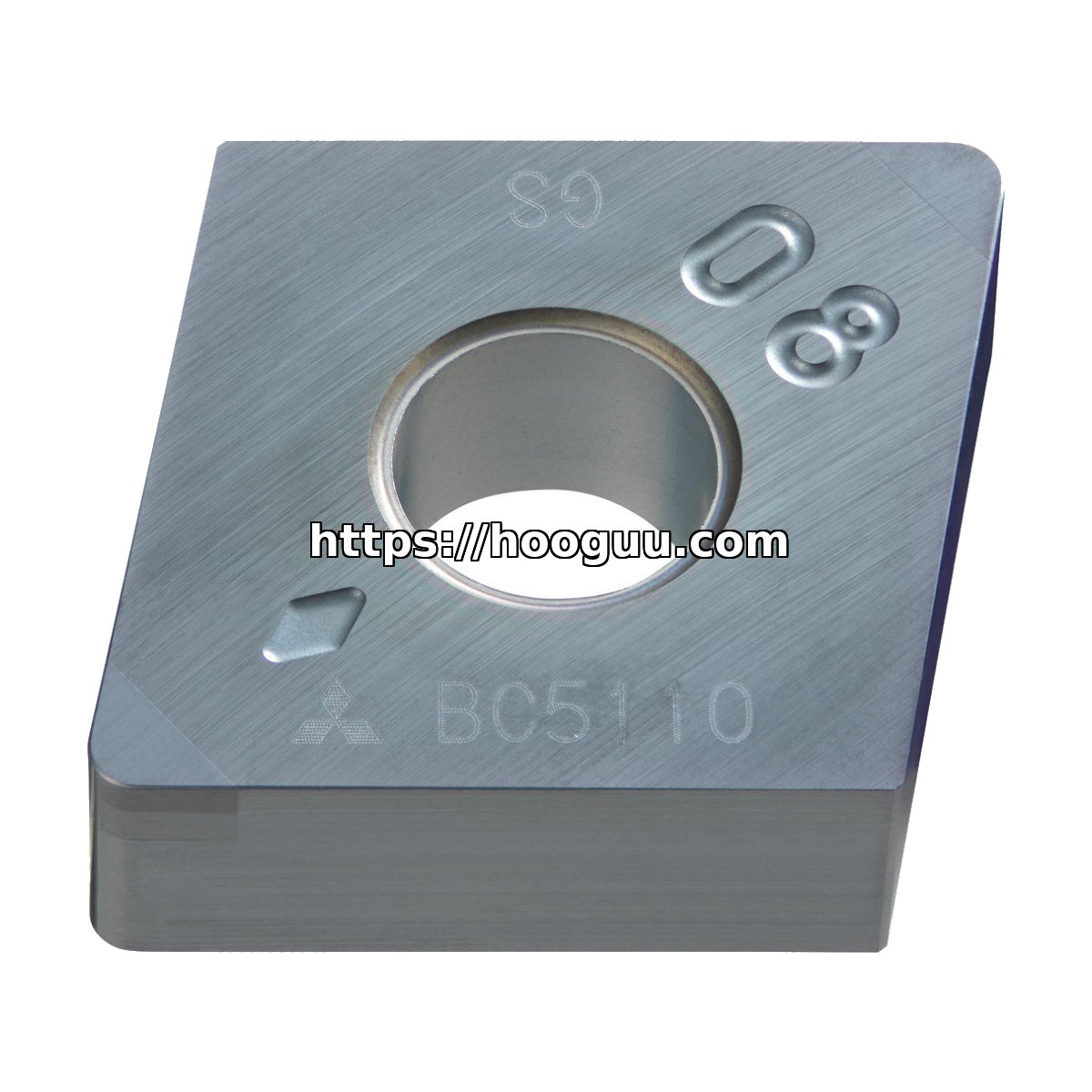 Original Mitsubishi CNGA432-FS2 BC5110 Carbide Turning Insert - Diamond 80° NP-CNGA432-FS2 NP-CNGA432-FS2 BC5110
