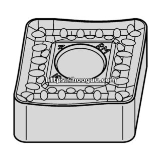 Original Kennametal CNMM866RM Carbide Turning Insert - Diamond 80° | Steel & More KCP25C CNMM866RM KCP25C