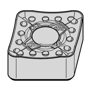 Original Kennametal CNMM644RP Carbide Turning Insert - Diamond 80° | Steel KCP25C CNMM644RP KCP25C