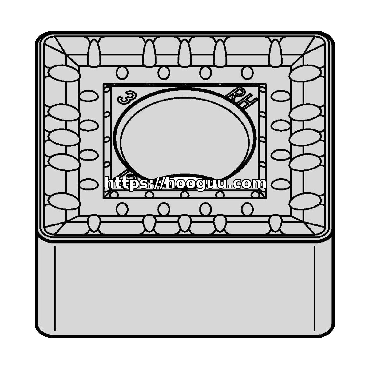 Original Kennametal SNMM858RH Carbide Turning Insert - Square | Steel KCP25C SNMM858RH KCP25C