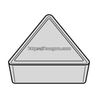 Original Kennametal TPGF431 Carbide Turning Insert - Triangle | Steel, Cast Iron KCP25C TPGF431 KCP25C