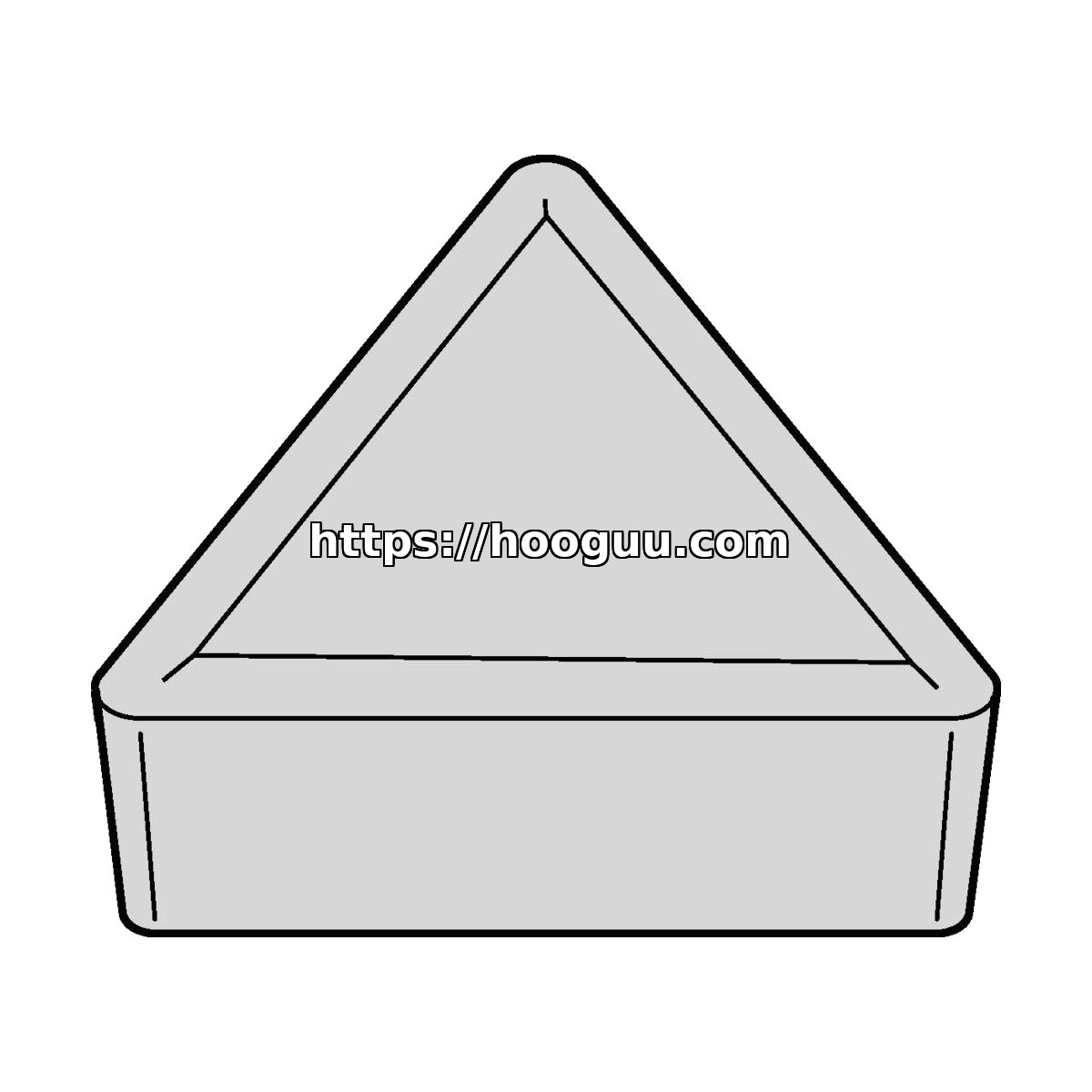 Original Kennametal TPMR433 Carbide Turning Insert - Triangle | Steel, Cast Iron KCP25C TPMR433 KCP25C