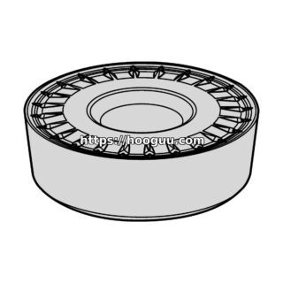 Original Kennametal RCMH3209M0TUPG Carbide Turning Insert - Round | Steel KCP25C RCMH3209M0TUPG KCP25C