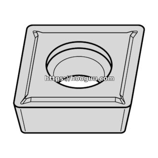 Original Kennametal CPMT32505LF Carbide Turning Insert - Diamond 80° | Steel KCP25C CPMT32505LF KCP25C