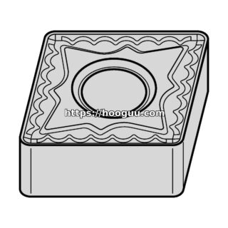 Original Kennametal CNMG431MG Carbide Turning Insert - Diamond 80° | Steel, Cast Iron KCP25C CNMG431MG KCP25C