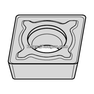Original Kennametal CPMT3252MF Carbide Turning Insert - Diamond 80° KCP25C CPMT3252MF KCP25C