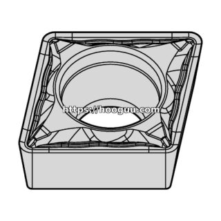 Original Kennametal CPMT21505FP Carbide Turning Insert - Diamond 80° | Steel KCP25C CPMT21505FP KCP25C