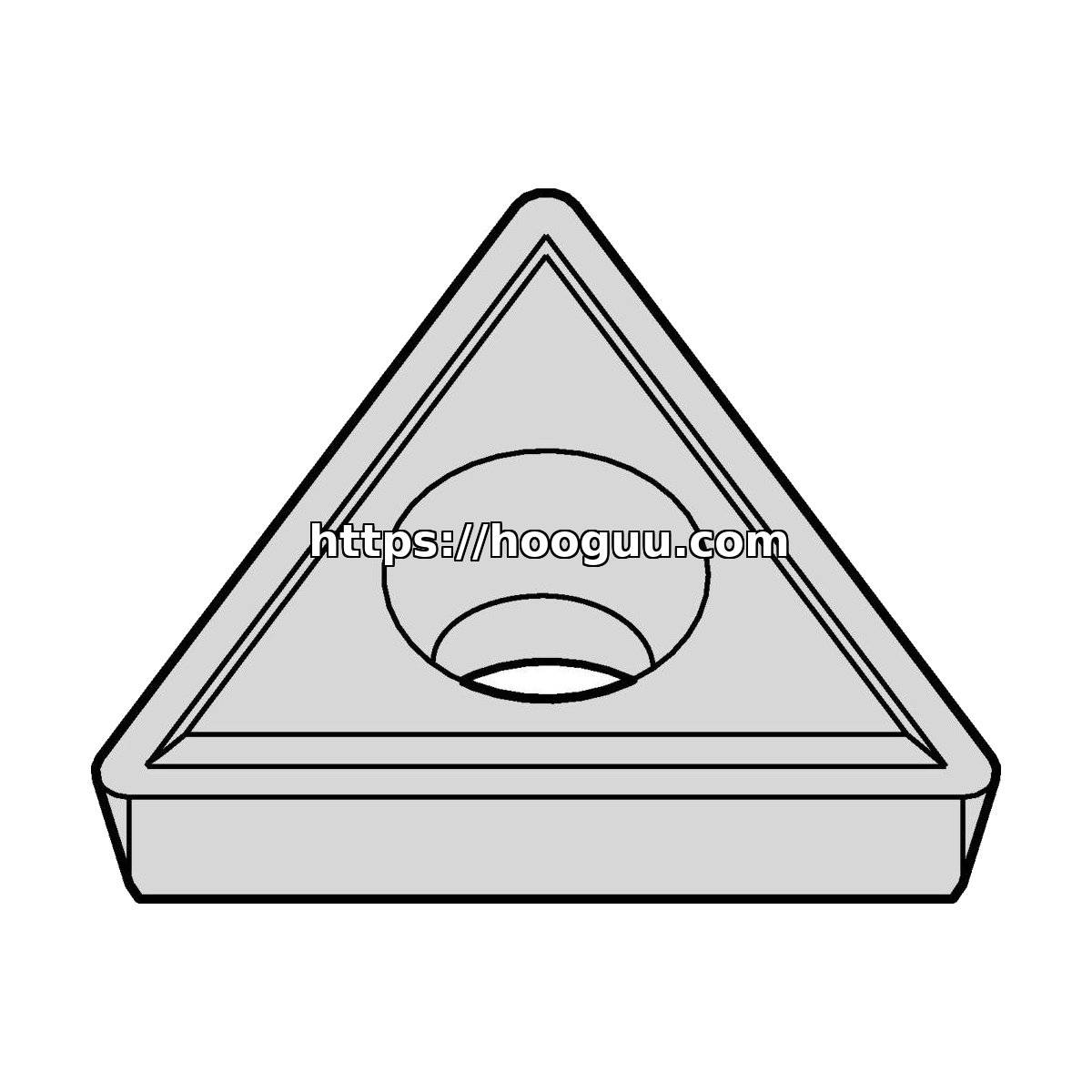 Original Kennametal TPGM2151 Carbide Turning Insert - Triangle | Steel, Cast Iron KCP25C TPGM2151 KCP25C