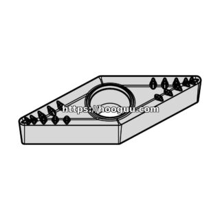Original Kennametal VBMT331MP Carbide Turning Insert - Diamond 35° | Steel KCP25C VBMT331MP KCP25C
