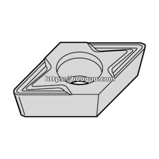 Original Kennametal DCMT3252MW Carbide Turning Insert - Diamond 55° | Steel, Cast Iron KCP25C DCMT3252MW KCP25C