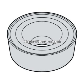 Original Kennametal RCMH86K Carbide Turning Insert - Round | Steel KCP25C RCMH86K KCP25C
