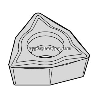 Original Kennametal WPMT15121LF Carbide Turning Insert - Trigon 80° KCP25C WPMT15121LF KCP25C