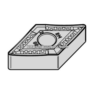 Original Kennametal DNMM433RM Carbide Turning Insert - Diamond 55° | Steel, Cast Iron KCP25C DNMM433RM KCP25C