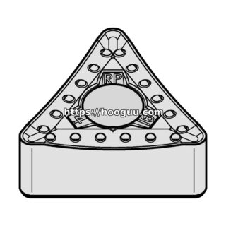 Original Kennametal TNMM433RP Carbide Turning Insert - Triangle | Steel KCP25C TNMM433RP KCP25C