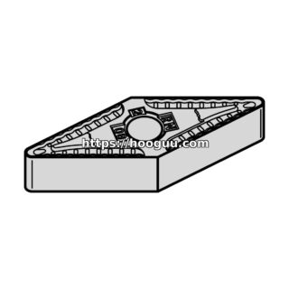 Original Kennametal VNMG432RN Carbide Turning Insert - Diamond 35° | Steel KCP25C VNMG432RN KCP25C