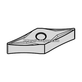 Original Kennametal VNMP331K Carbide Turning Insert - Diamond 35° | Steel, Cast Iron, Non-ferrous KCP25C VNMP331K KCP25C