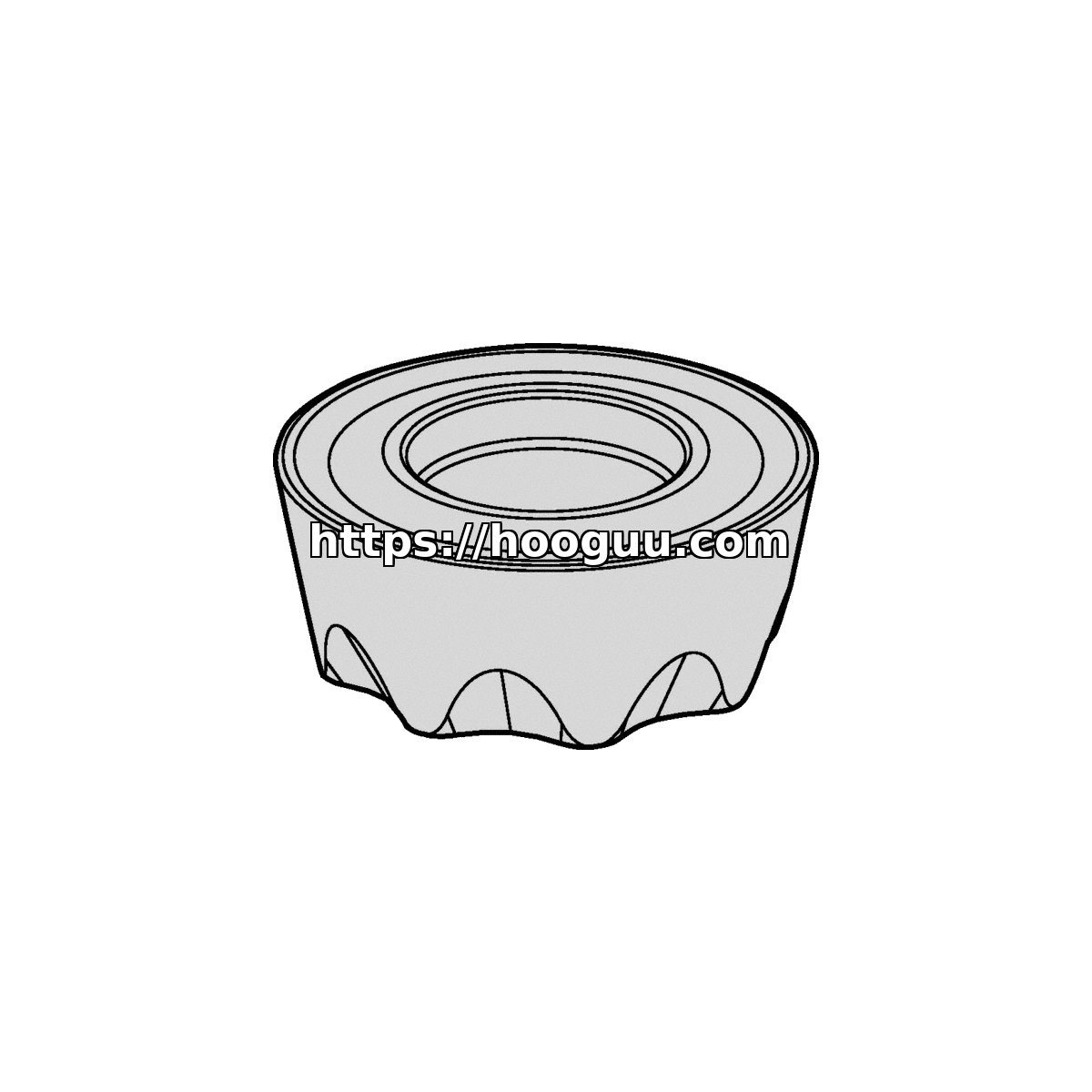 Original Kennametal RPPT1605M0SHP KC725M Carbide Milling Insert - Round | Stainless Steel
