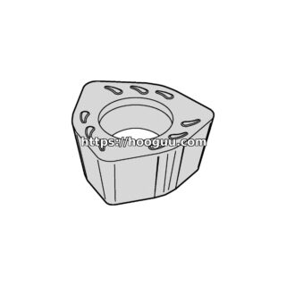 Original Kennametal WPMT080615ZZSRHN KC725M Carbide Milling Insert - Trigon 80° | Steel, Stainless Steel