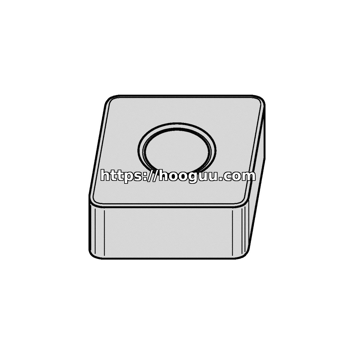 Original Kennametal CNGA432T0420FW Carbide Turning Insert - Diamond 80° KYK25 CNGA432T0420FW KYK25