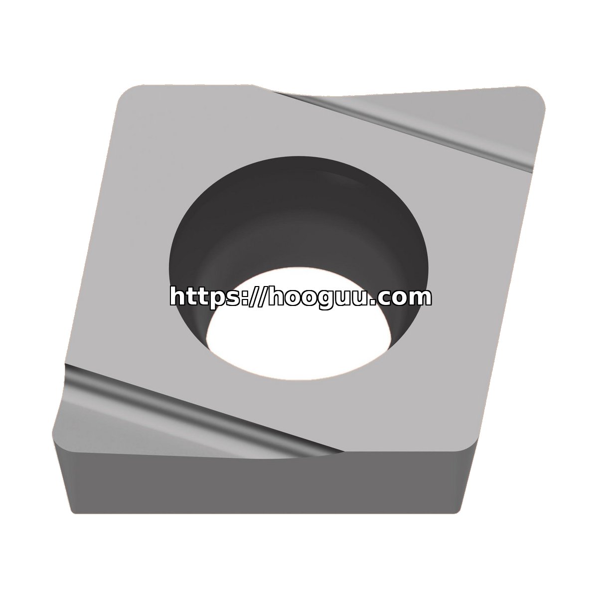 Original Mitsubishi CCGH21.51RF Carbide Turning Insert - Diamond 80° | Steel, Cast Iron, Non-ferrous HTI10 CCGH21.51RF HTI10