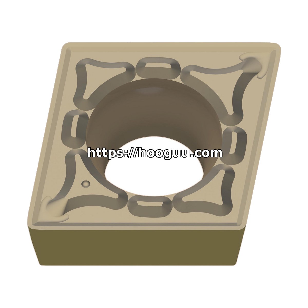 Original Mitsubishi CCMT32.52MW US7020 Carbide Turning Insert - Diamond 80°