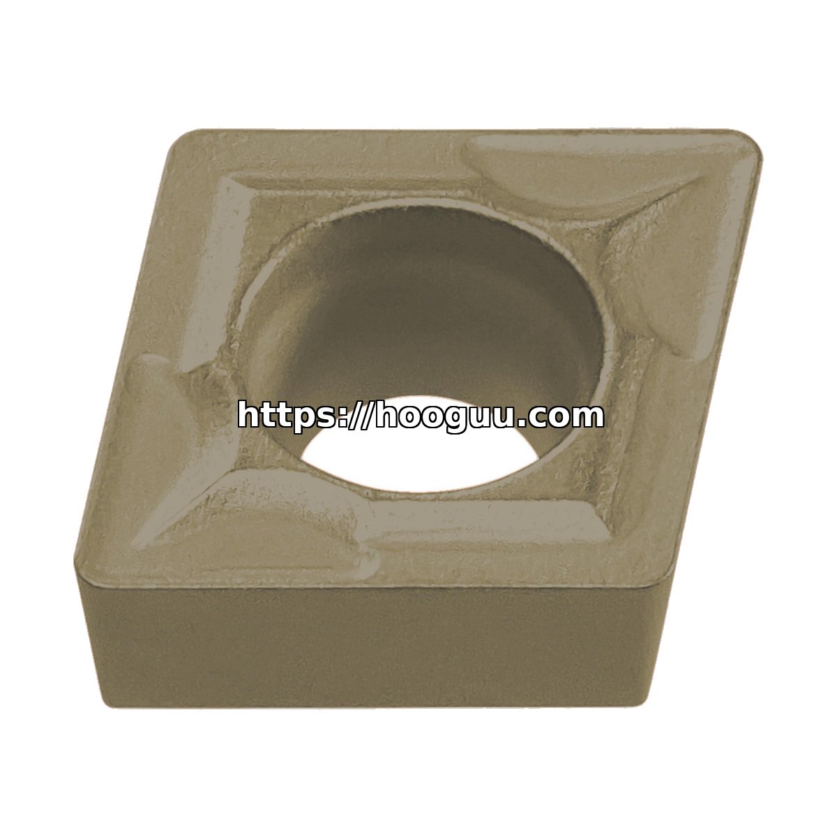 Original Mitsubishi CCMT432 US735 Carbide Turning Insert - Diamond 80° | Steel