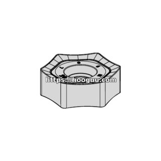 Original Kennametal HNPJ75ANSNHD Carbide Milling Insert - Hexagonal HNPJ1307ANSNHD KCPK30