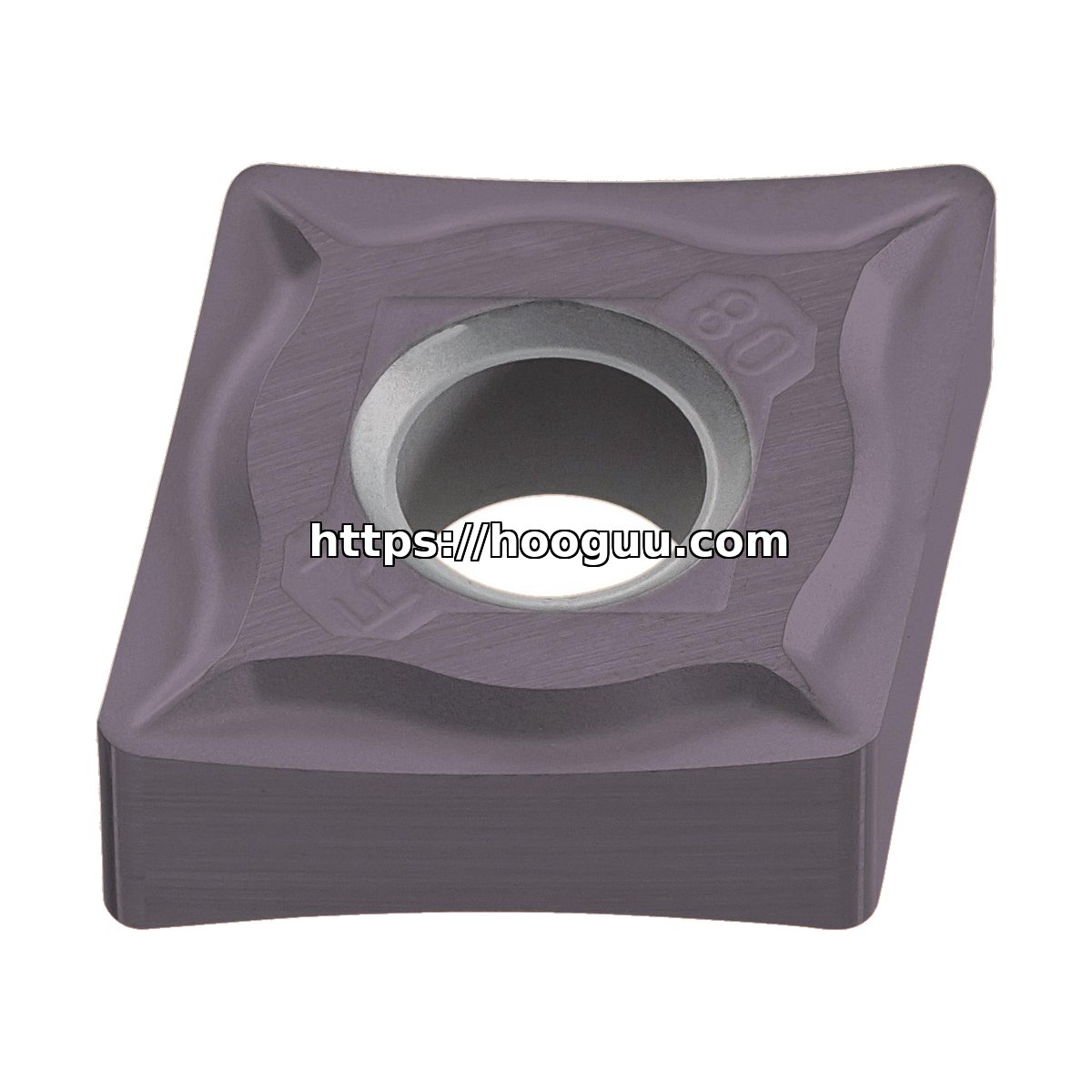 Original Mitsubishi CNGG432FJ VP15TF Carbide Turning Insert - Diamond 80° | Steel, Stainless Steel