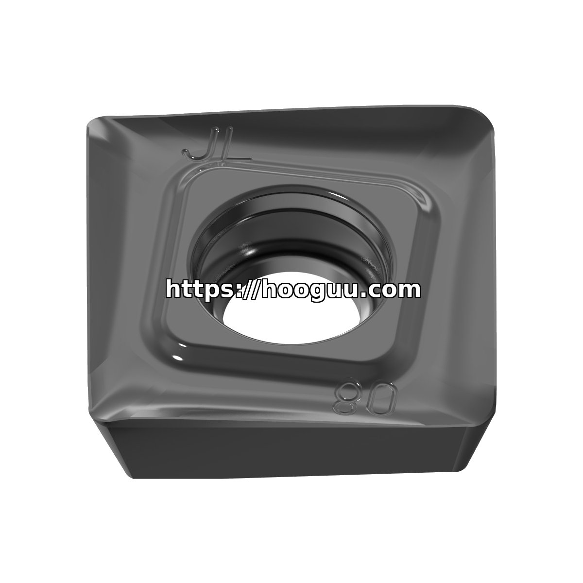 Original Mitsubishi SOET12T308PEER-JL MP6130 Carbide Milling Insert - Square | Steel & More