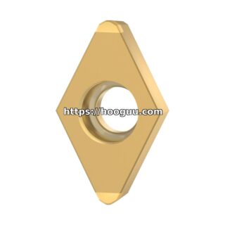 Original Kennametal DCGW3253S0615GWMMT Carbide Turning Insert - Diamond 55° CBN DCGW3253S0615GWMMT CBN