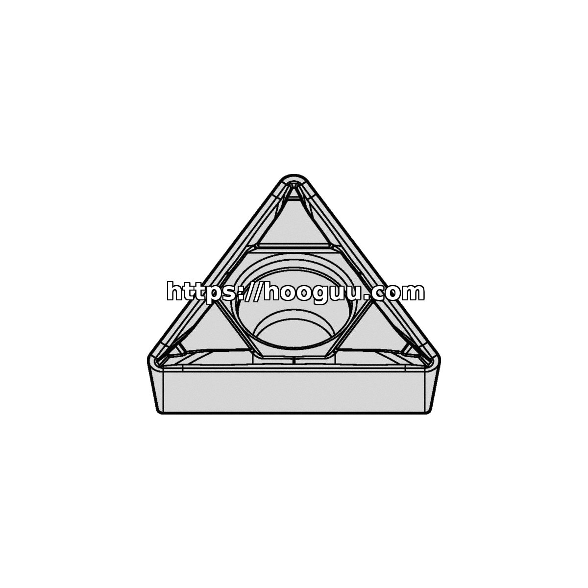 Original Kennametal TPMT3251FP Carbide Turning Insert - Triangle | Steel KCP25 TPMT3251FP KCP25