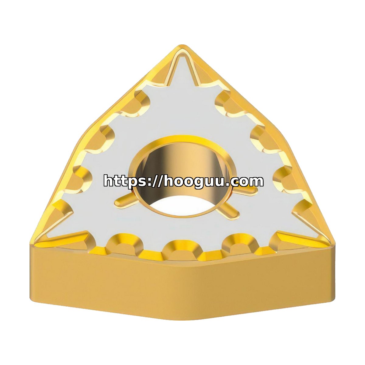 Original Mitsubishi WNMG431FH MC6125 Carbide Turning Insert - Trigon 80°
