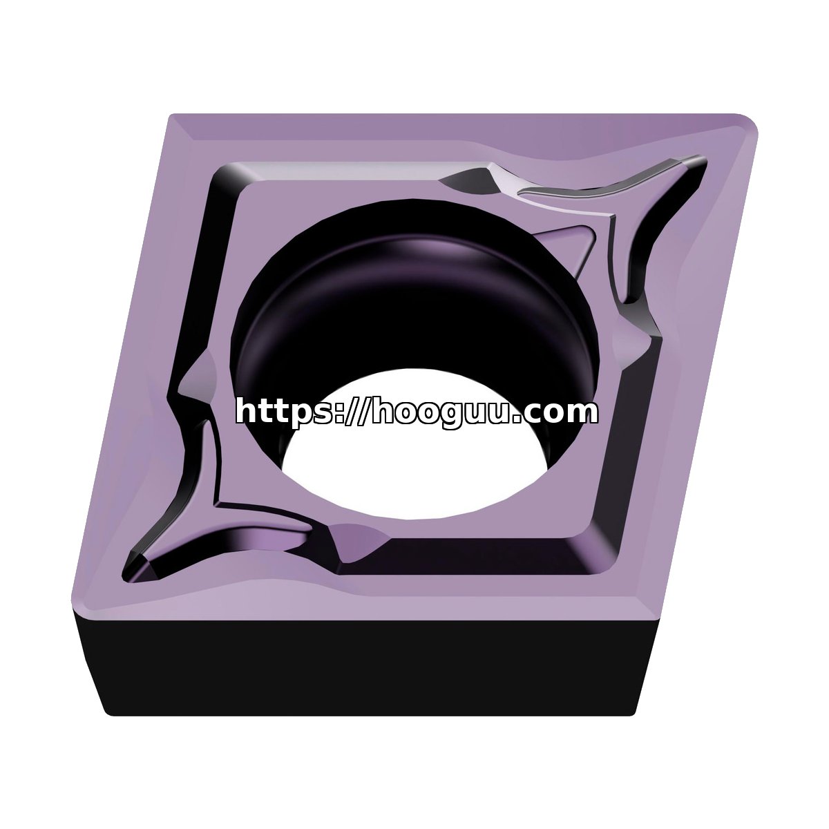 Original Mitsubishi CCGT21.50.5LS Carbide Turning Insert - Diamond 80° | Titanium VP30RT CCGT21.50.5LS VP30RT