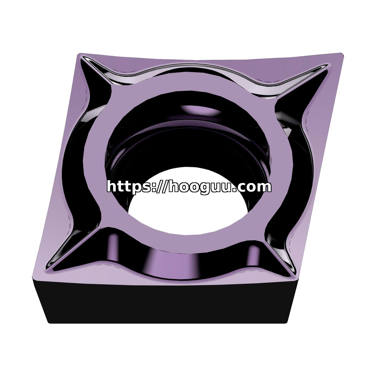 Original Mitsubishi CCGT21.50.5FS-P Carbide Turning Insert - Diamond 80° | Titanium VP30RT CCGT21.50.5FS-P VP30RT
