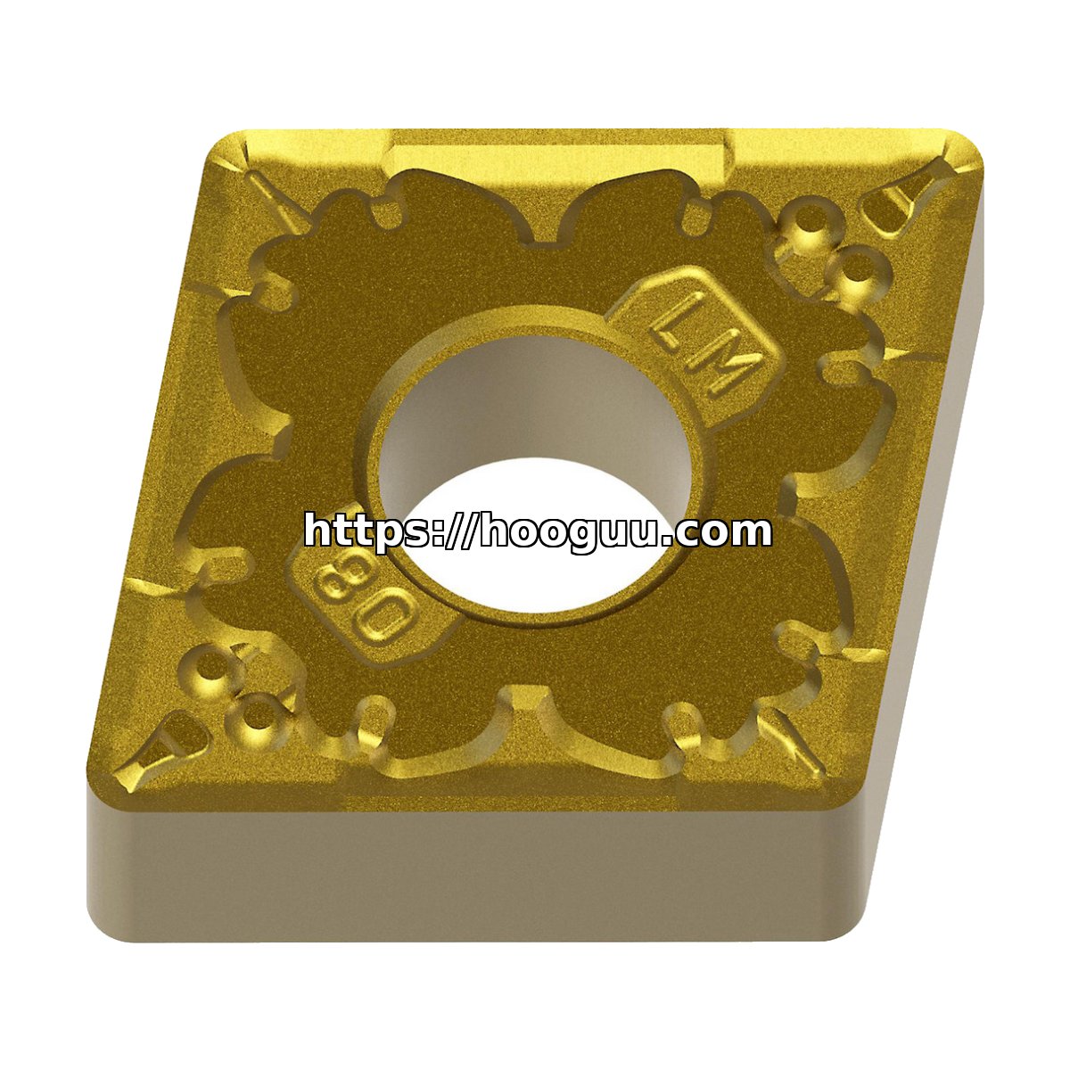 Original Mitsubishi CNMG432LM MC7125 Carbide Turning Insert - Diamond 80° | Steel