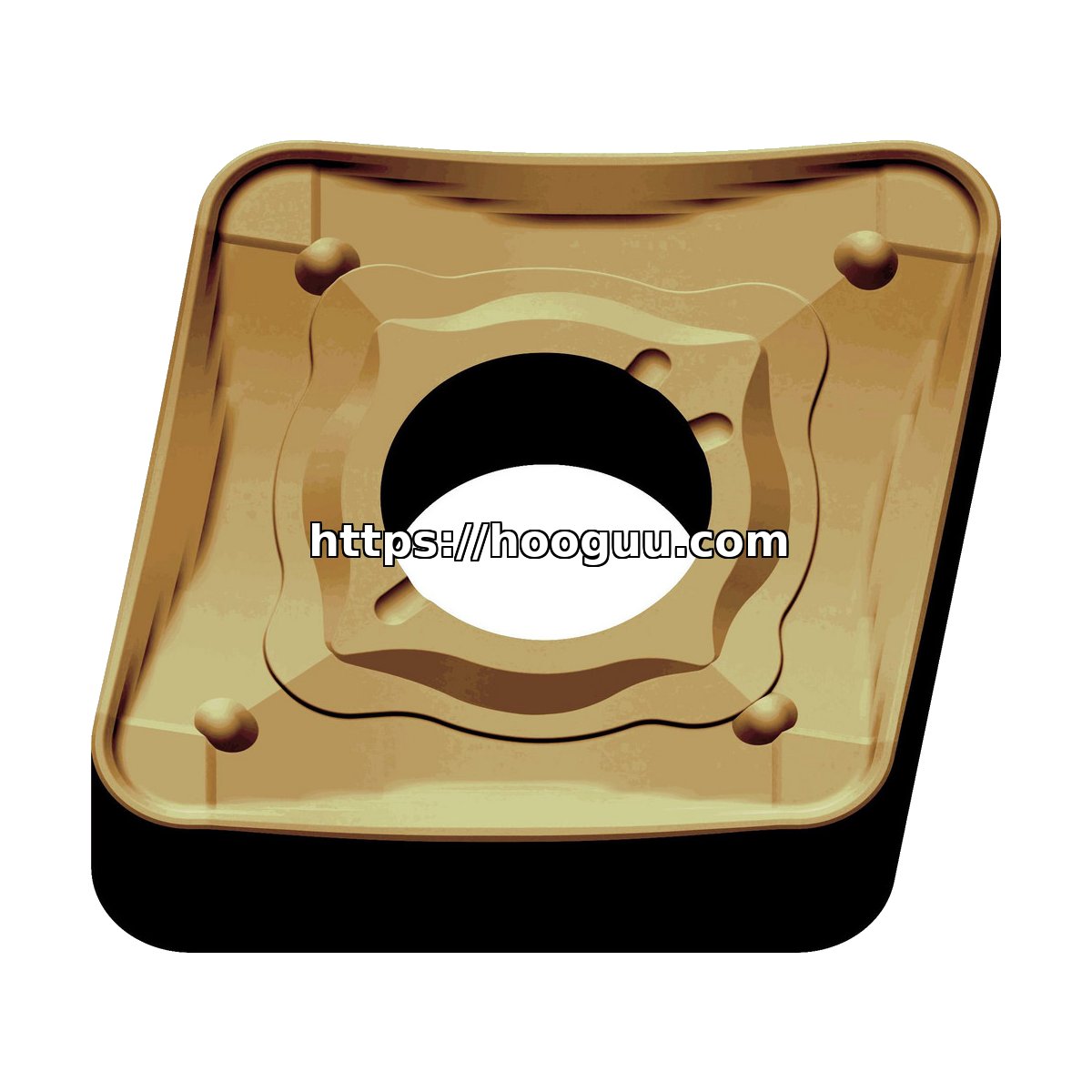Original Mitsubishi CNMM643HL MC7125 Carbide Turning Insert - Diamond 80° | Steel, Stainless Steel