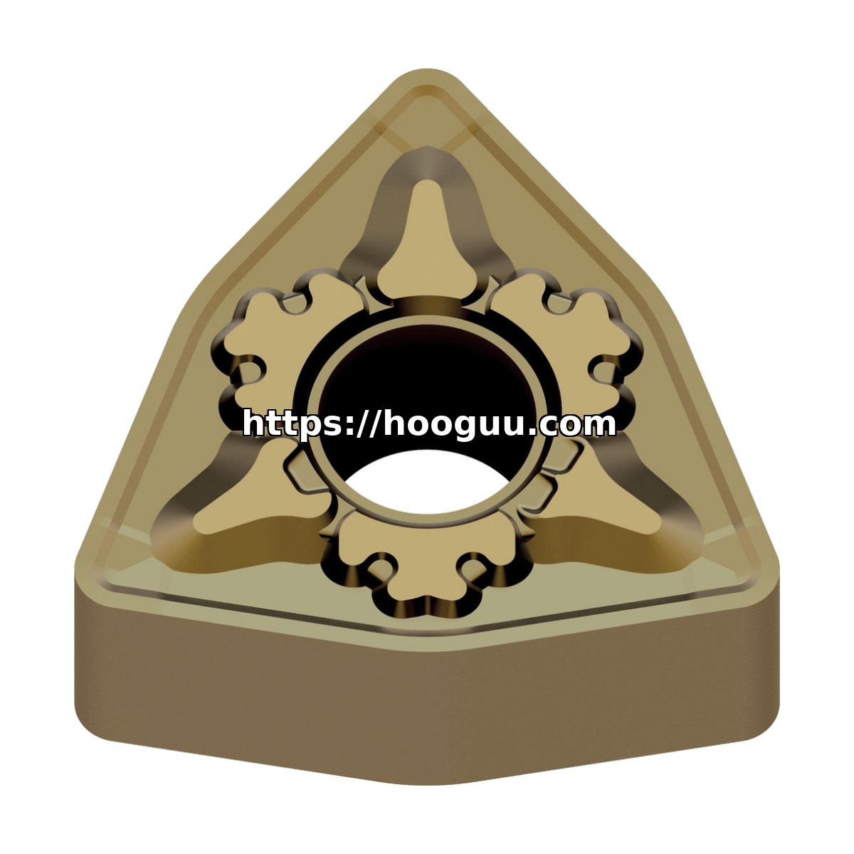 Original Mitsubishi WNMG333RM MC7125 Carbide Turning Insert - Trigon 80°