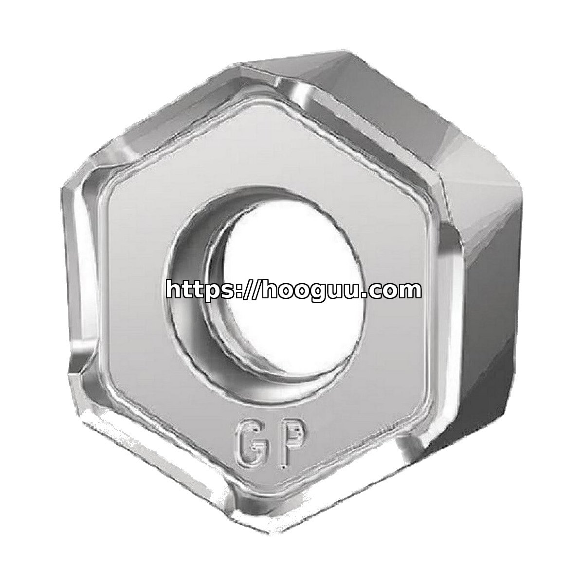 Original Kennametal HNPJ43ANERLP Carbide Milling Insert - Hexagonal | Cast Iron HNPJ0604ANERLP KCK20B