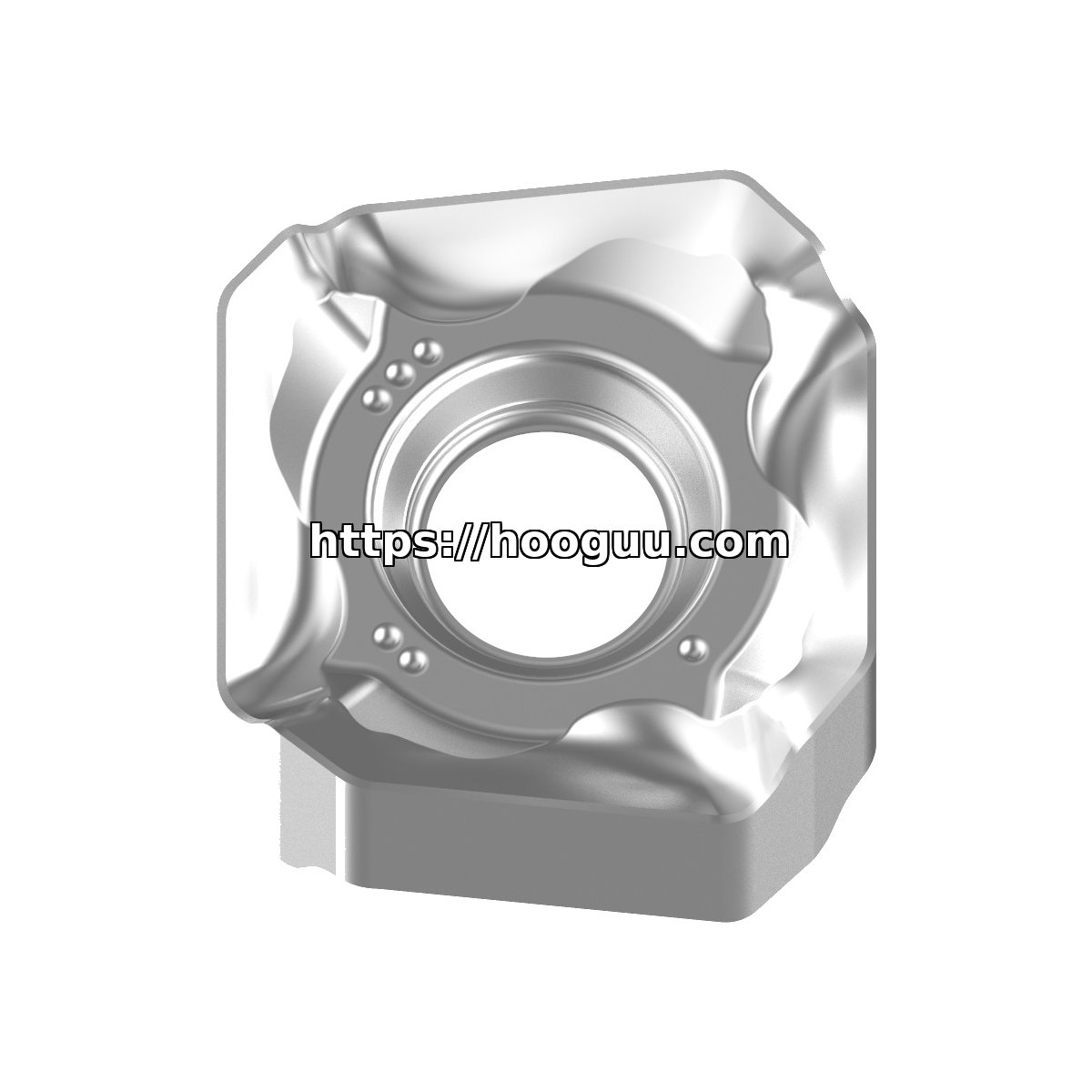 Original Mitsubishi SNMU140812ANER-M MX3030 Carbide Milling Insert - Square | Steel & More