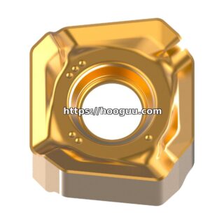 Original Mitsubishi SNMU140812ANER-R MC5020 Carbide Milling Insert - Square | Cast Iron